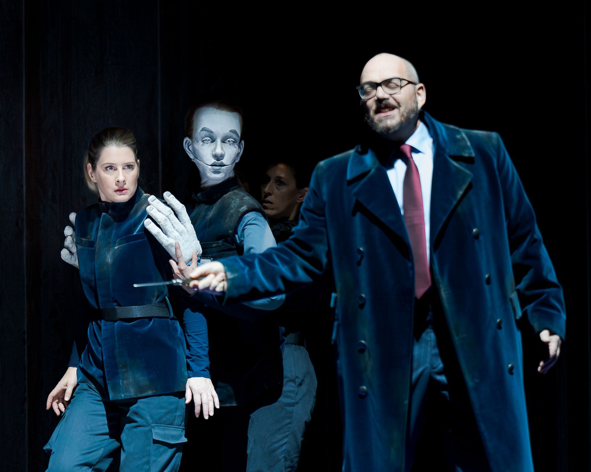 Malin Byström (Leonore) und Christopher Maltman (Don Pizarro) &copy; Werner Kmetitsch
