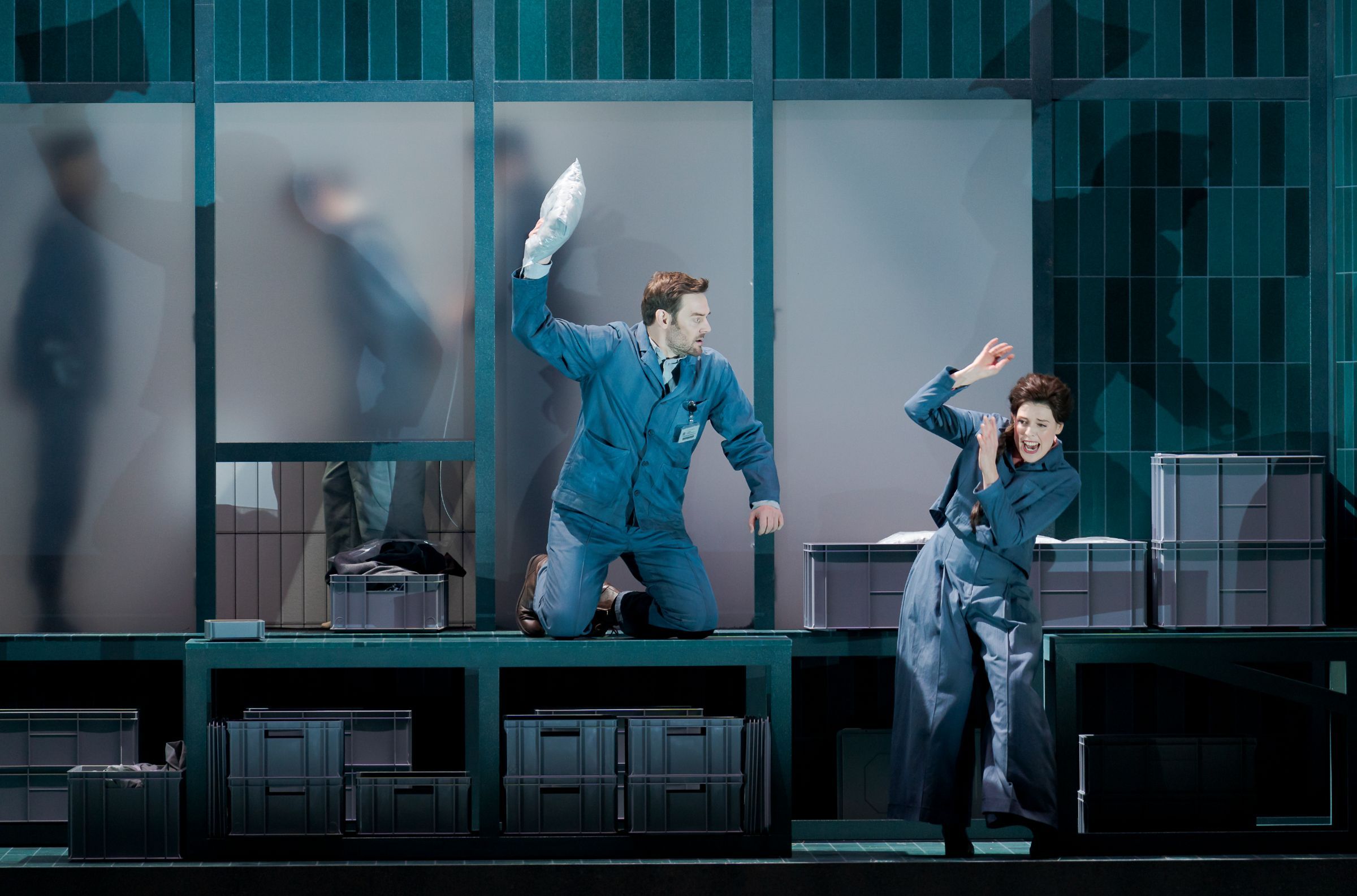 Daniel Jenz (Jaquino) und Kathrin Zukowski (Marzelline) &copy; Werner Kmetitsch