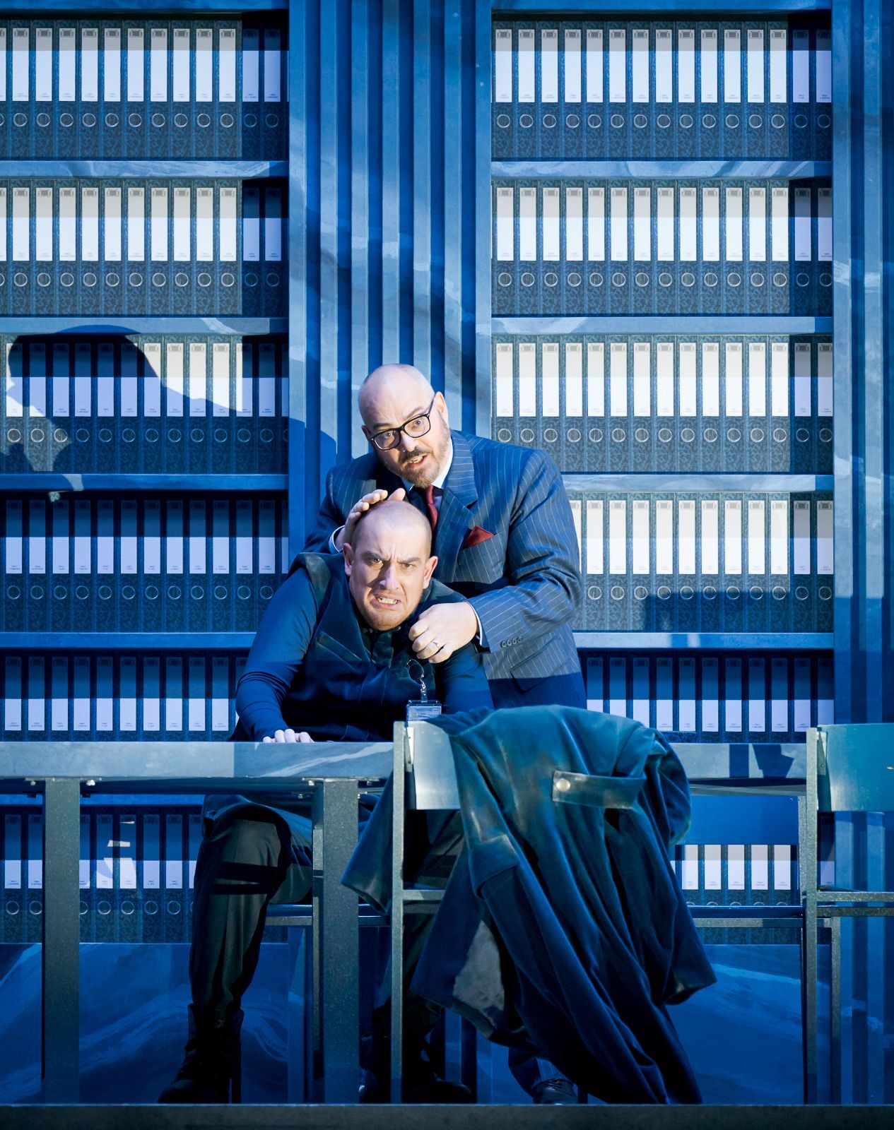 Tareq Nazmi (Rocco) und Christopher Maltman (Don Pizarro) &copy; Werner Kmetitsch