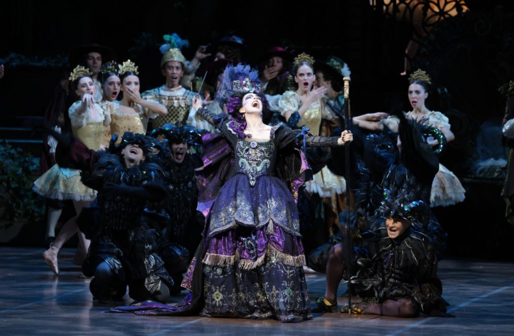 Giorgia Sacher as Carabosse in Rudolf Nureyev's <i>The Sleeping Beauty</i> &copy; Brescia e Amisano, Teatro alla Scala