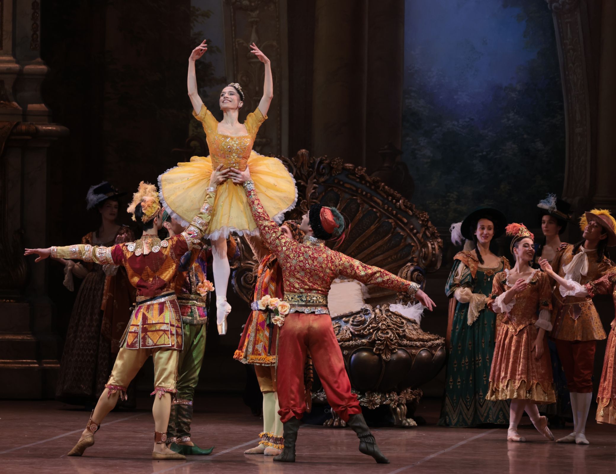 Alice Mariani as Aurora in Act 1 of Rudolf Nureyev's <i>The Sleeping Beauty</i> &copy; Brescia e Amisano, Teatro alla Scala