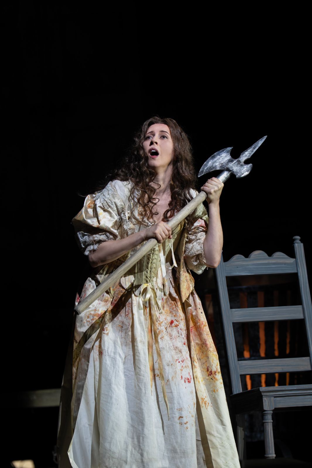 Lisette Oropesa (Elvira) &copy; Ken Howard | Met Opera