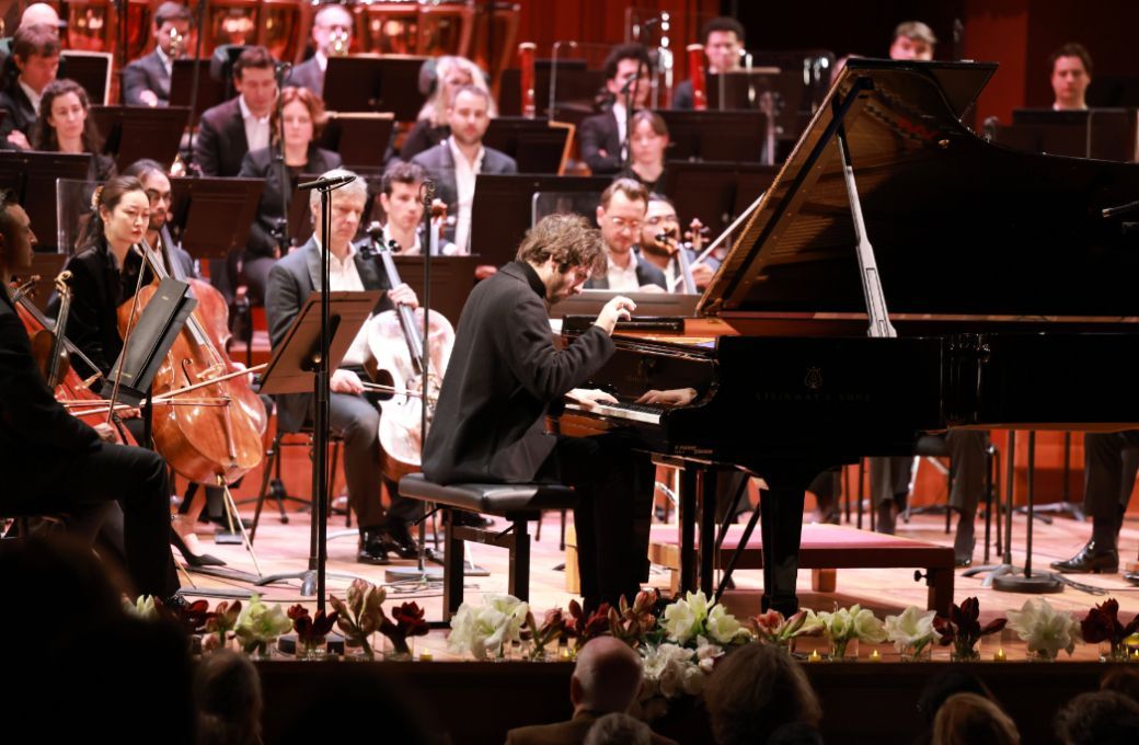 Alexandre Kantorow avec l'OSR © Anne du Chastel