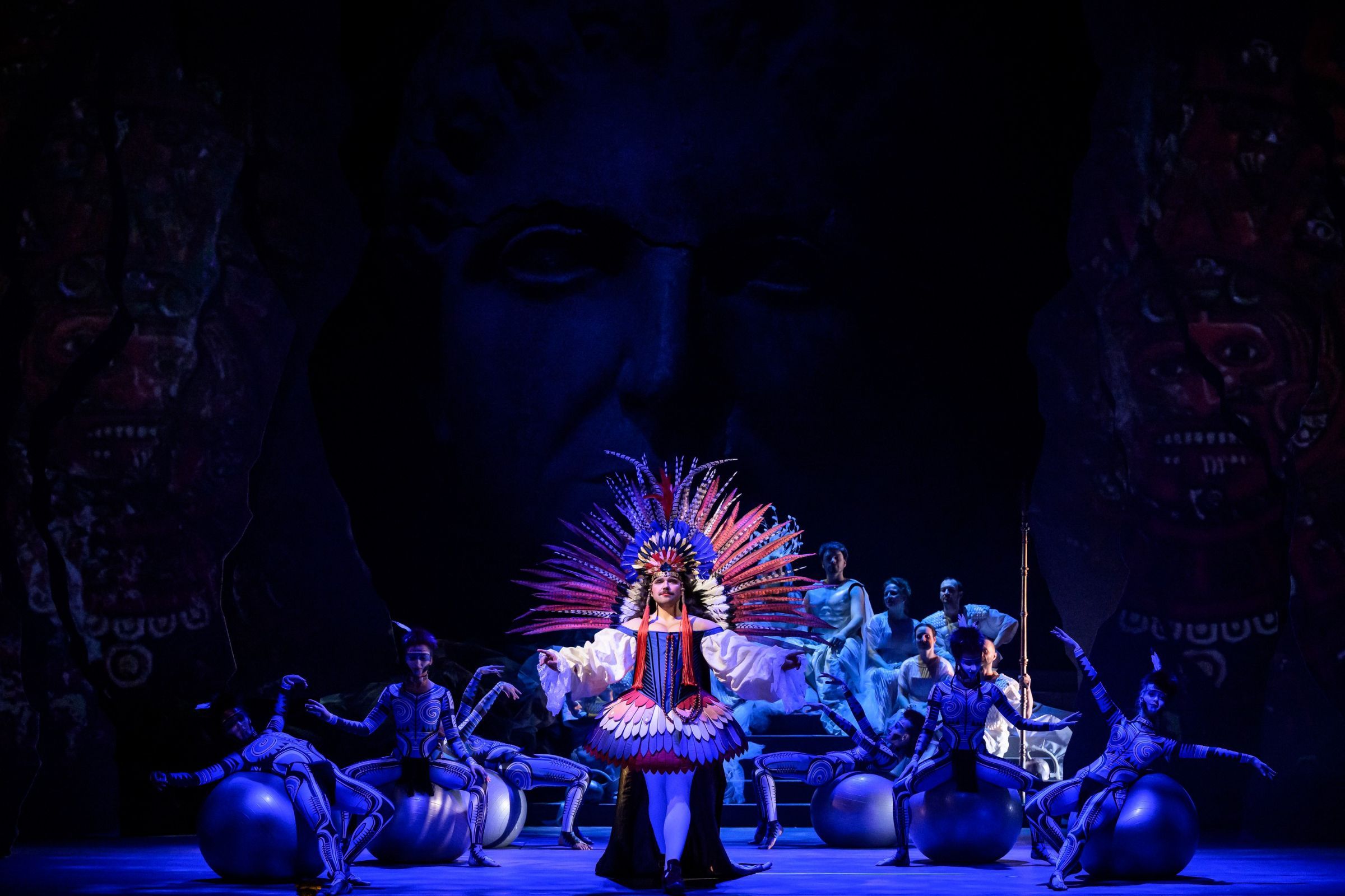 Masque from <i>The Indian Queen</i> &copy; Serghei Gherciu