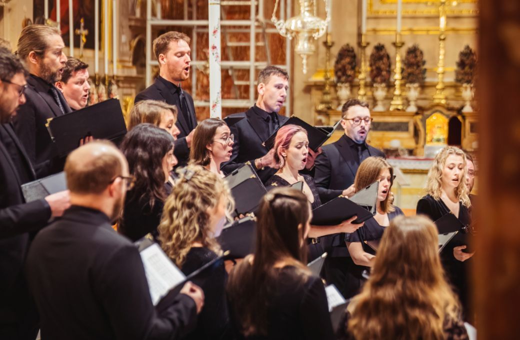El coro Tenebrae &copy; Valletta Baroque Festival
