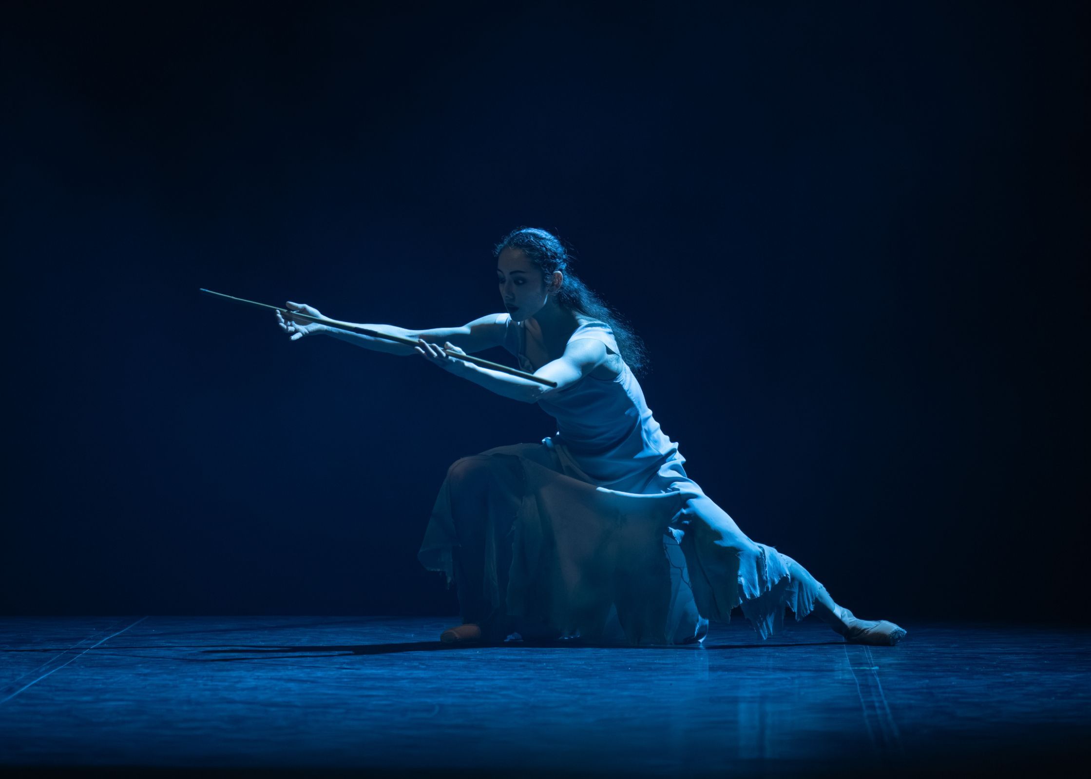 Emily Suzuki as Giselle in Akram Khan's <i>Giselle</i> © Photography by ASH