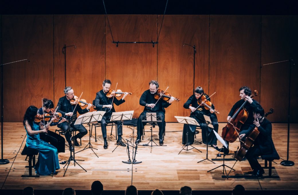 Les Quatuors &Eacute;b&egrave;ne et Belcea r&eacute;unis dans l'<i>Octuor</i> d'Enesco &copy; Cl&eacute;ment Savel / Cheeese