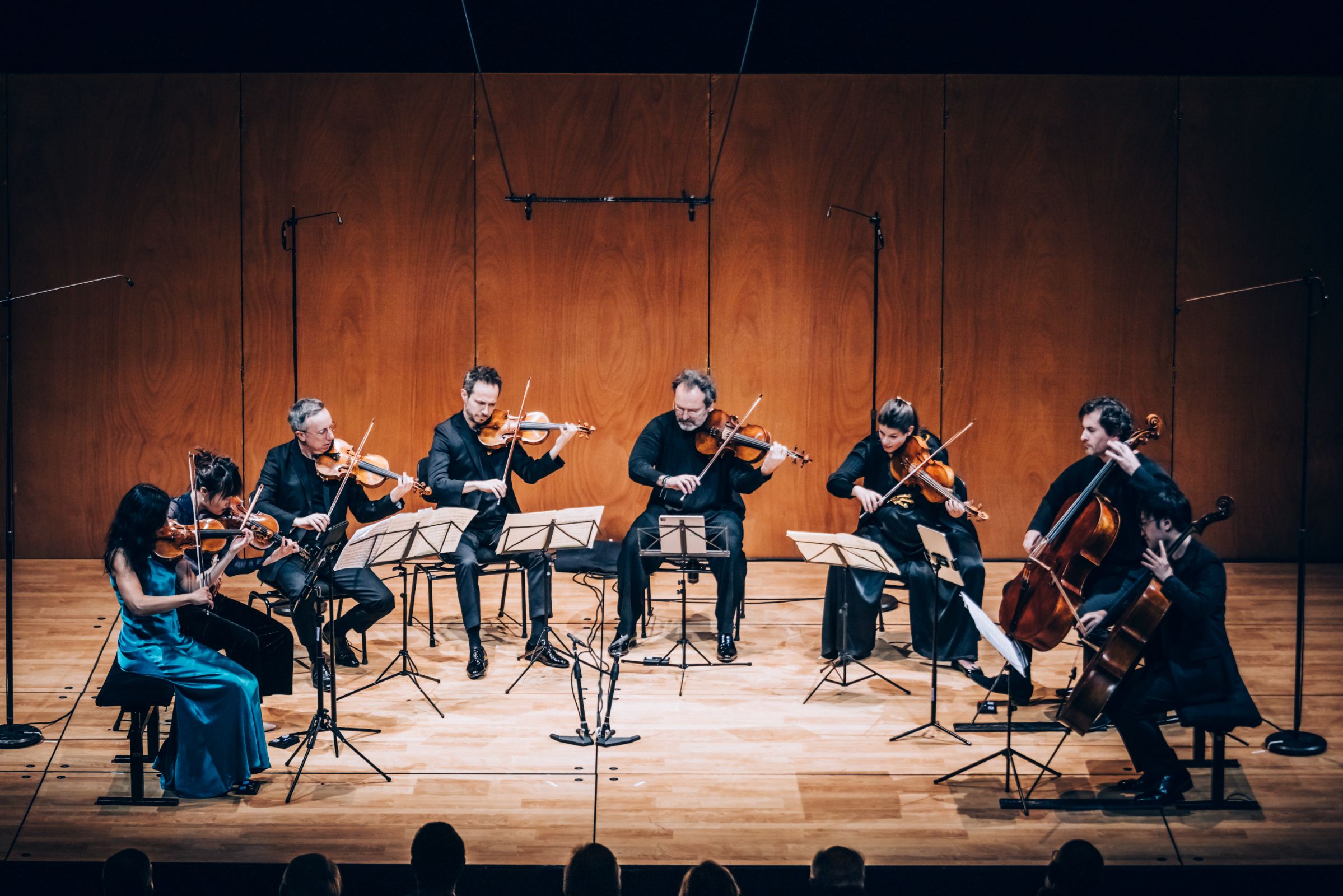 Les Quatuors Ébène et Belcea réunis dans l'<i>Octuor</i> d'Enesco &copy; Clément Savel / Cheeese
