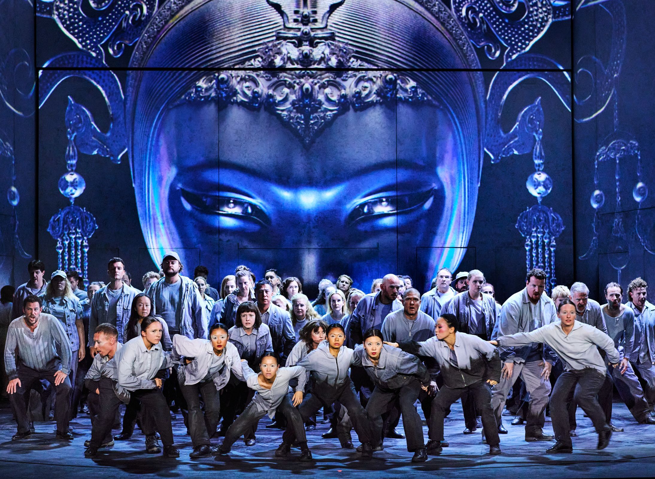 Opera Australia Chorus and dancers &copy; Keith Saunders