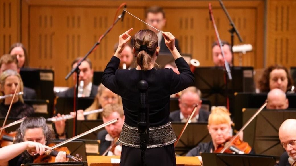 Anna Sułkowska-Migoń conducts the National Symphony Orchestra Ireland &copy; Joanne Taaffe
