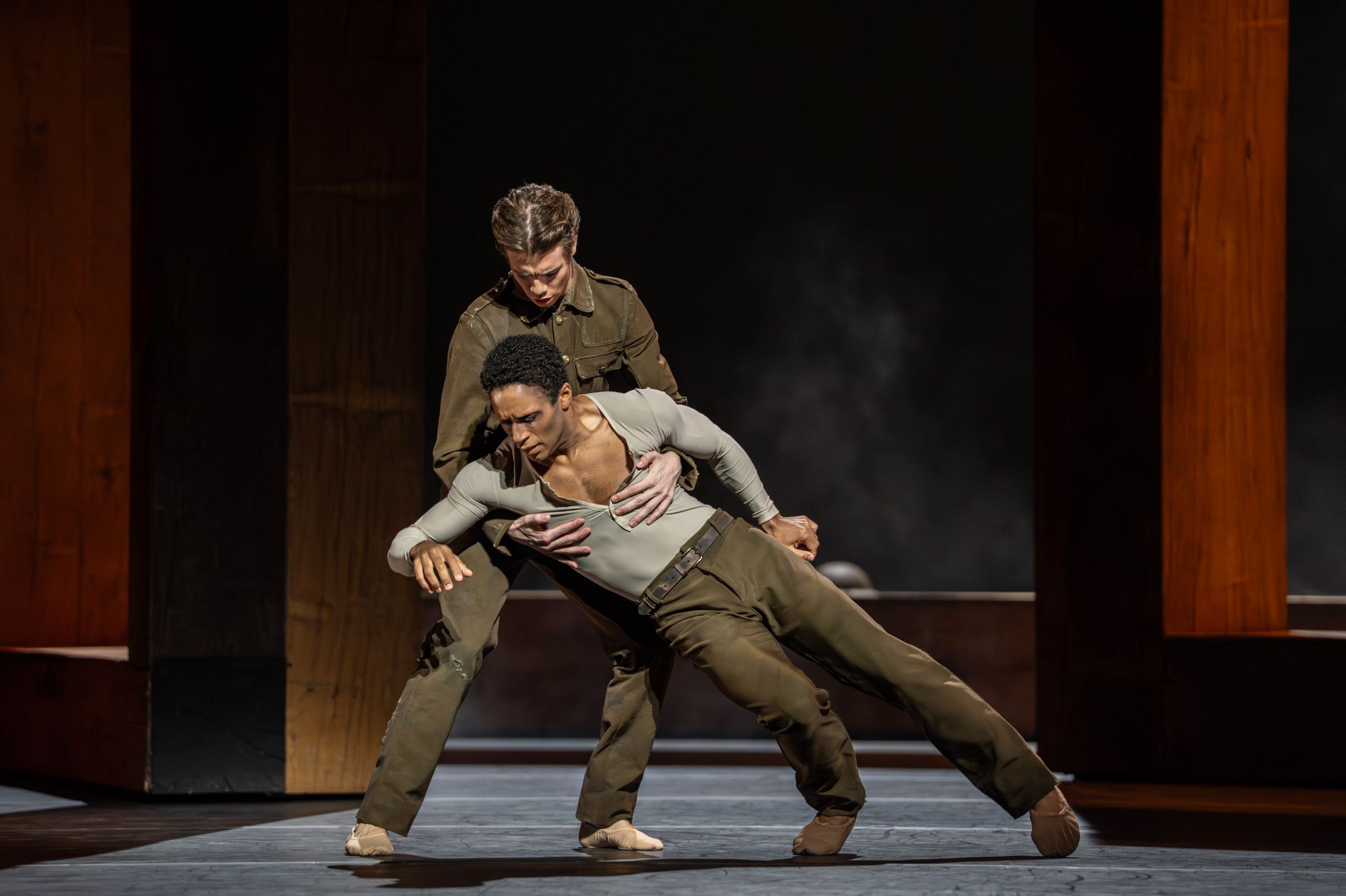 Marco Masciari and Marcelino Sambé in Wayne McGregor's <i>I Now, I Then</i> &copy; 2026 Johan Persson