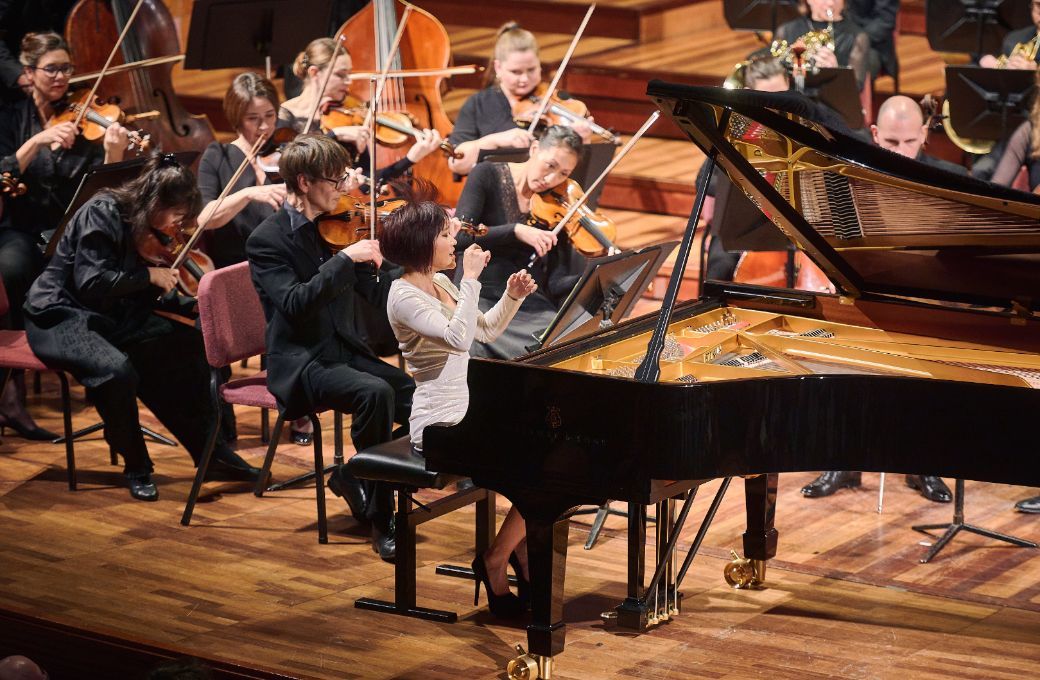 Yuja Wang y la Mahler Chamber Orchestra en el Palau de la M&uacute;sica &copy; Mario Wurzburger