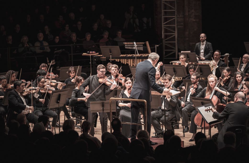 Chad Hoopes, Markus Poschner et l'Orchestre National du Capitole de Toulouse © Romain Alcaraz