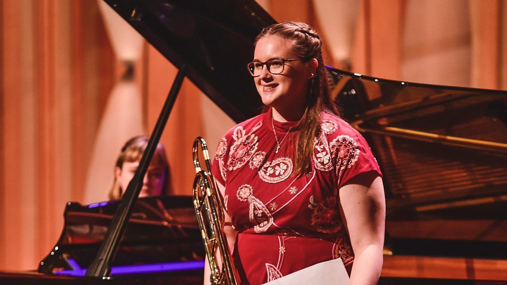 Meggie Murphy at BBC Young Musician of the Year 2020 &copy; BBC