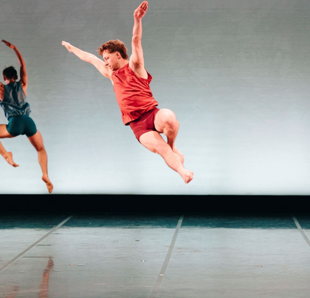 Pierre Tappon and Harry Wilson in Bella Lewitzky's <i>Kinaesonata</i> &copy; Jimmy Parratt