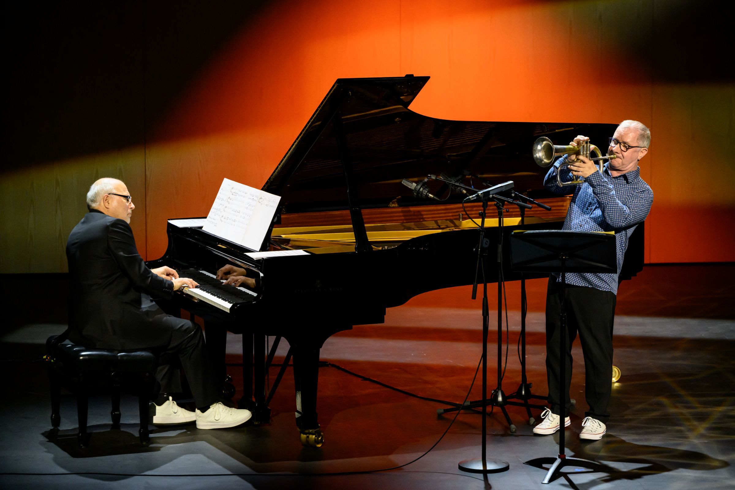 Hervé Sellin and Claude Egea, 2025 &copy; Alice Blangero