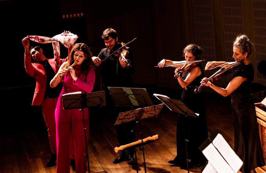 Bruno de S&aacute; und Dorothee Oberlinger mit dem Ensemble 1700 &copy; Julia Wesely