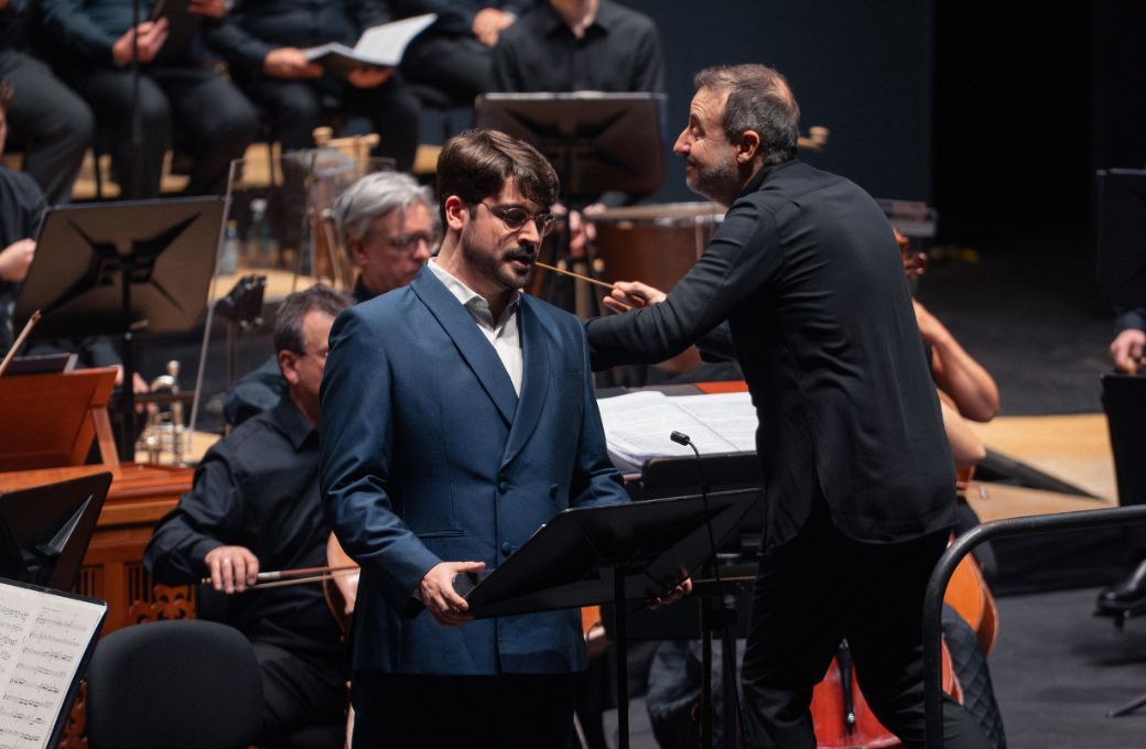 El bar&iacute;tono Lucas L&oacute;pez &copy; Orquesta Sinf&oacute;nica de Galicia
