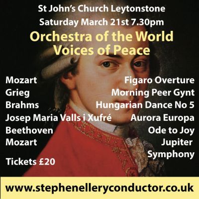 Mozart Jupiter Symphony with the Orchestra of the World