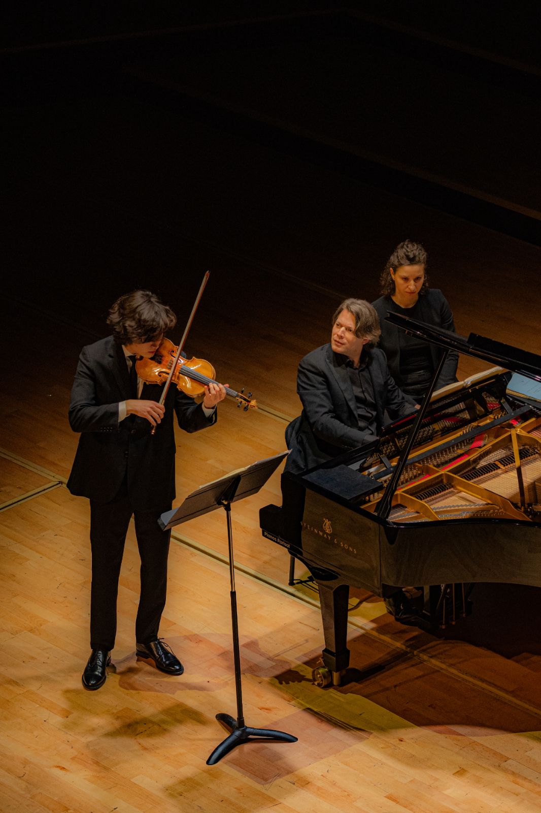 Daniel Lozakovich et David Fray à Toulouse &copy; William Wartel