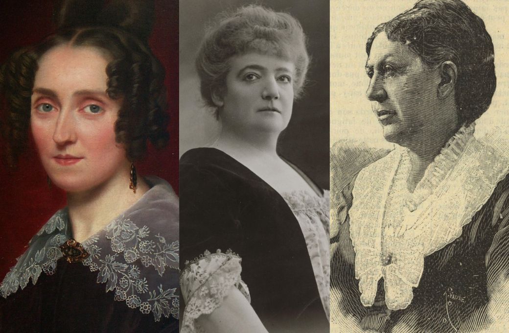 Louise Farrenc, Augusta Holm&egrave;s and Cl&eacute;mence de Grandval &copy; Wikimedia Commons | Palazzetto Bru Zane
