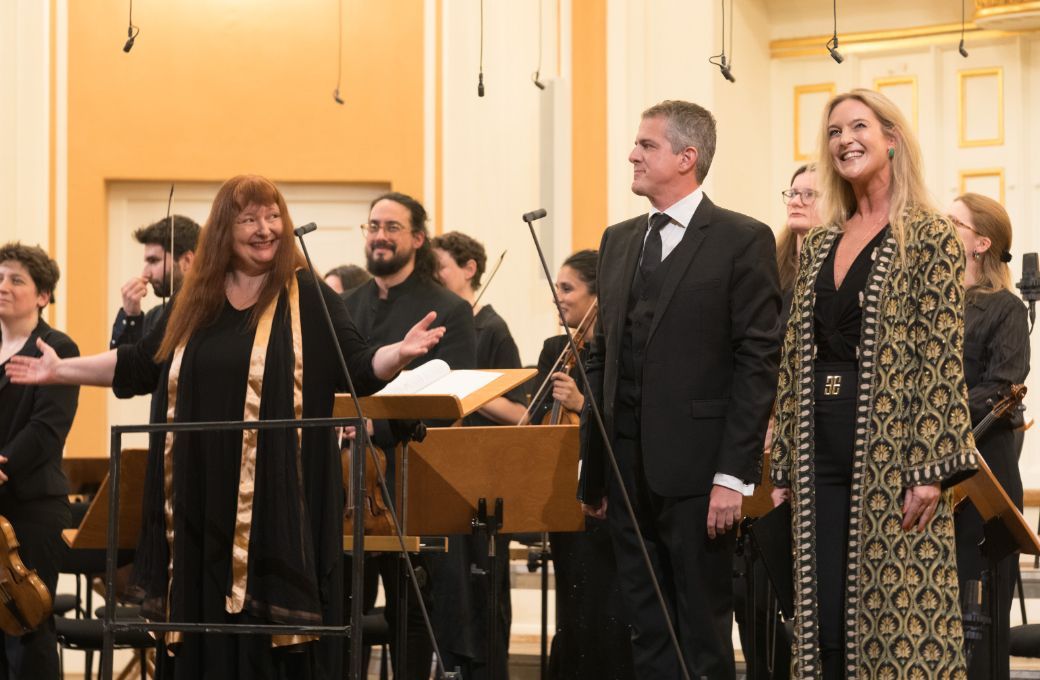 Christina Pluhar, Philippe Jaroussky und C&eacute;line Scheen &copy; Wolfgang Lienbacher