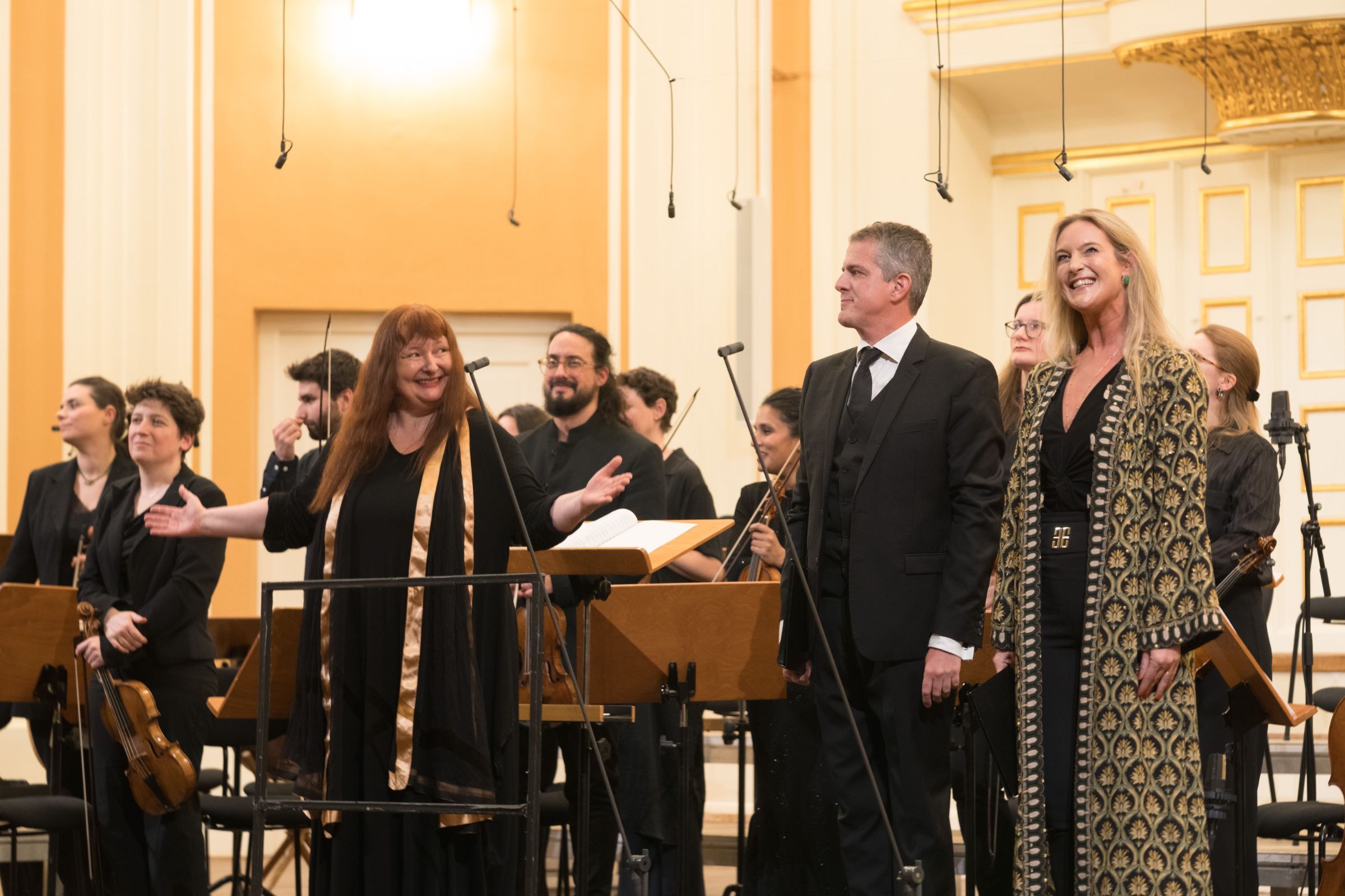 Christina Pluhar, Philippe Jaroussky und Céline Scheen &copy; Wolfgang Lienbacher