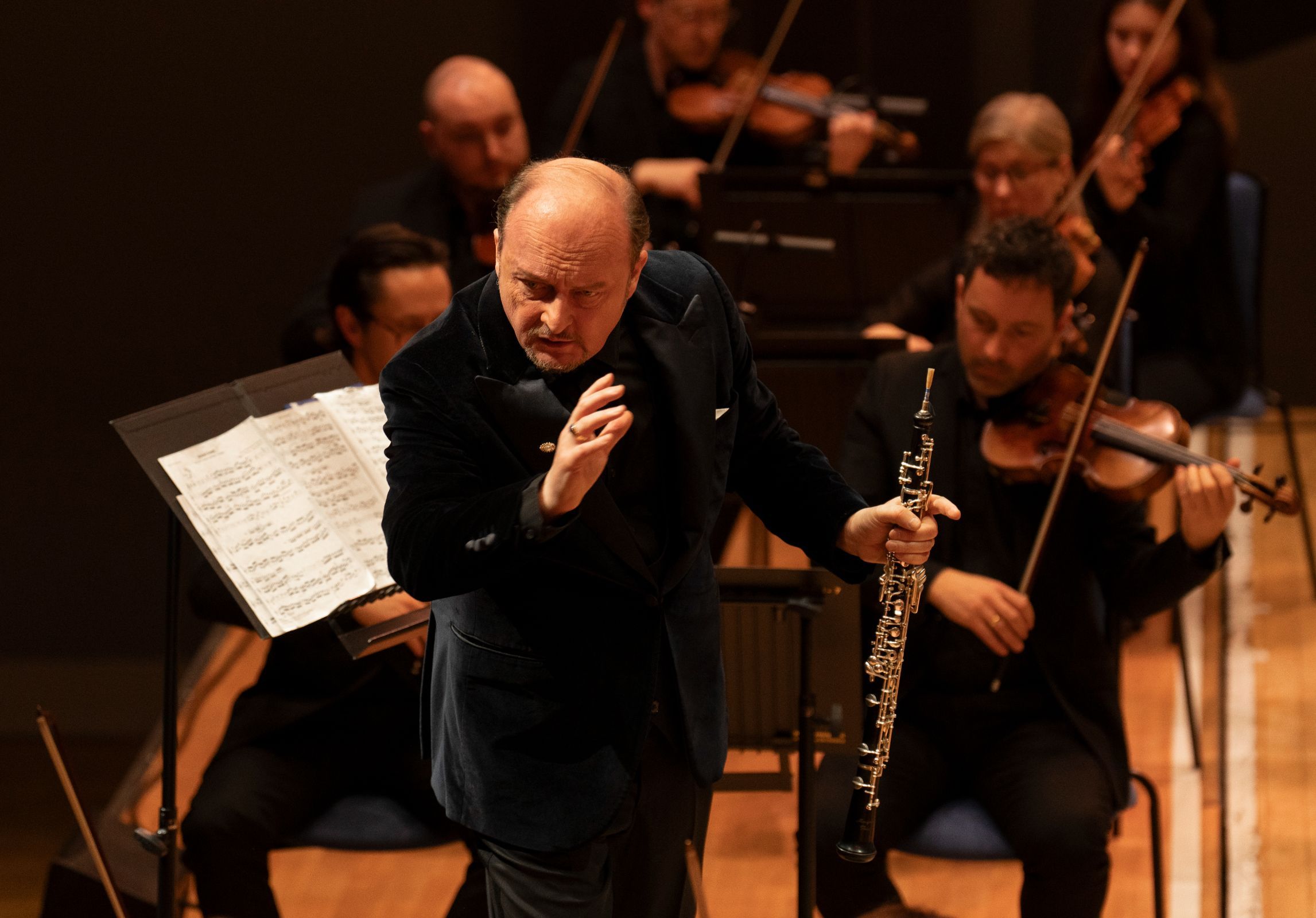 François Leleux and the City of Birmingham Symphony Orchestra &copy; Andrew Fox
