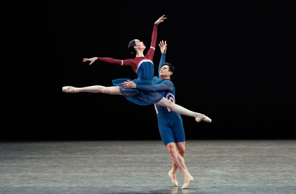 Mira Nadon and Chun Wai Chan in Justin Peck's <i>The Wind-Up</i> &copy; Erin Baiano