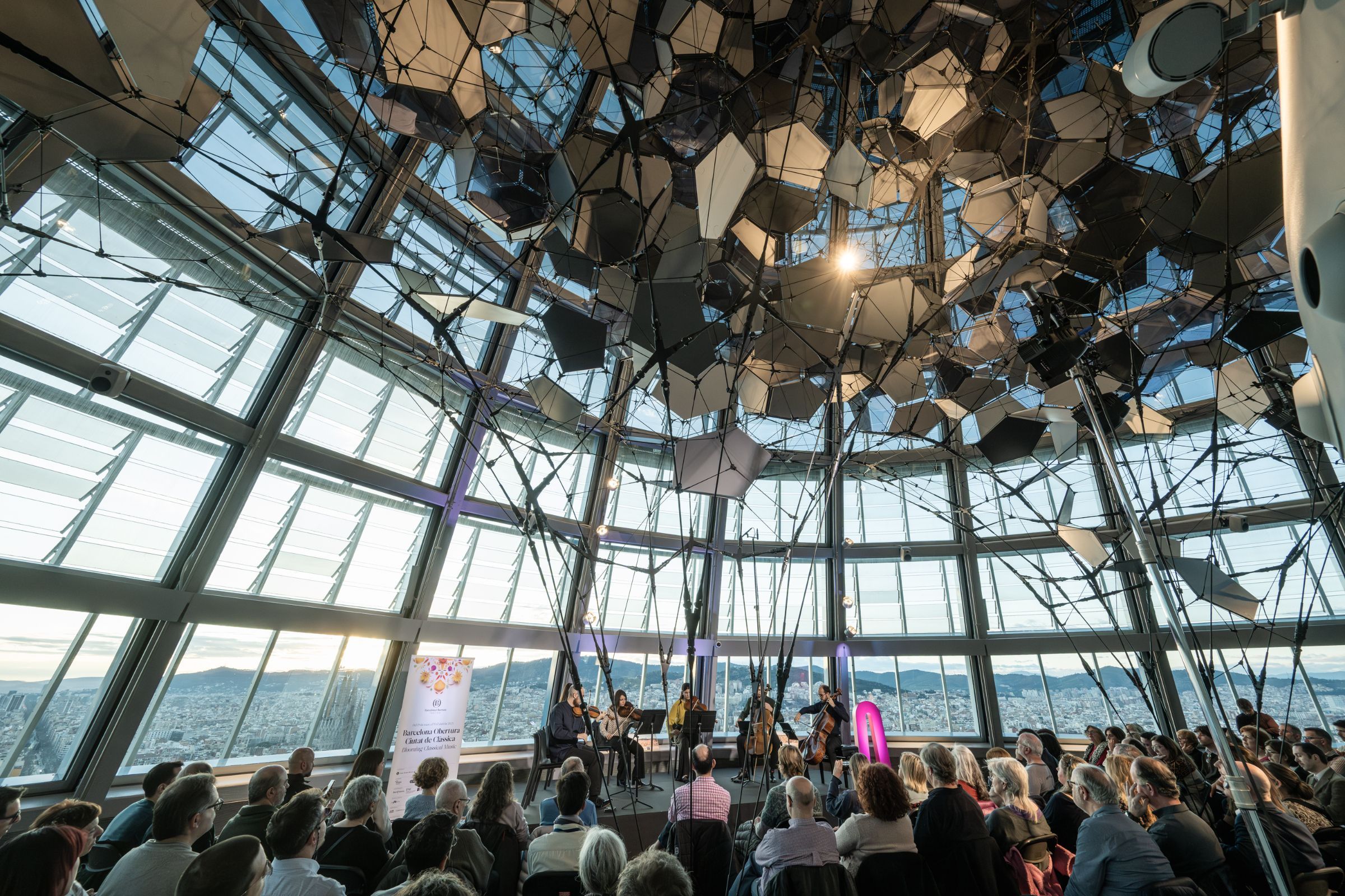 String Sextet at Mirador Torre Glòries © May Circus