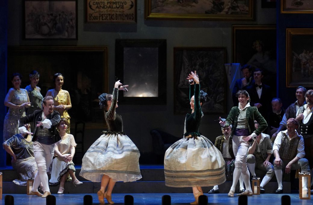 Bailarines en <i>Goyescas</i> &copy; Elena del Real | Teatro de la Zarzuela