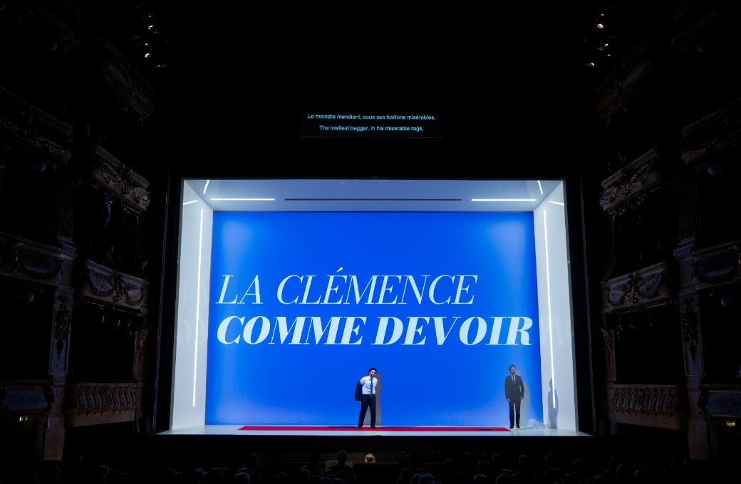 <i>La Cl&eacute;mence de Titus</i> &agrave; l'Op&eacute;ra de Nice &copy; Julien Perrin