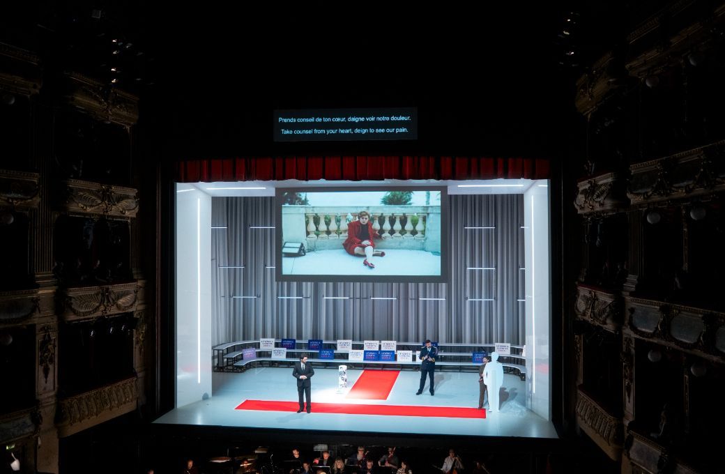 <i>La Cl&eacute;mence de Titus</i> &agrave; l'Op&eacute;ra de Nice &copy; Julien Perrin