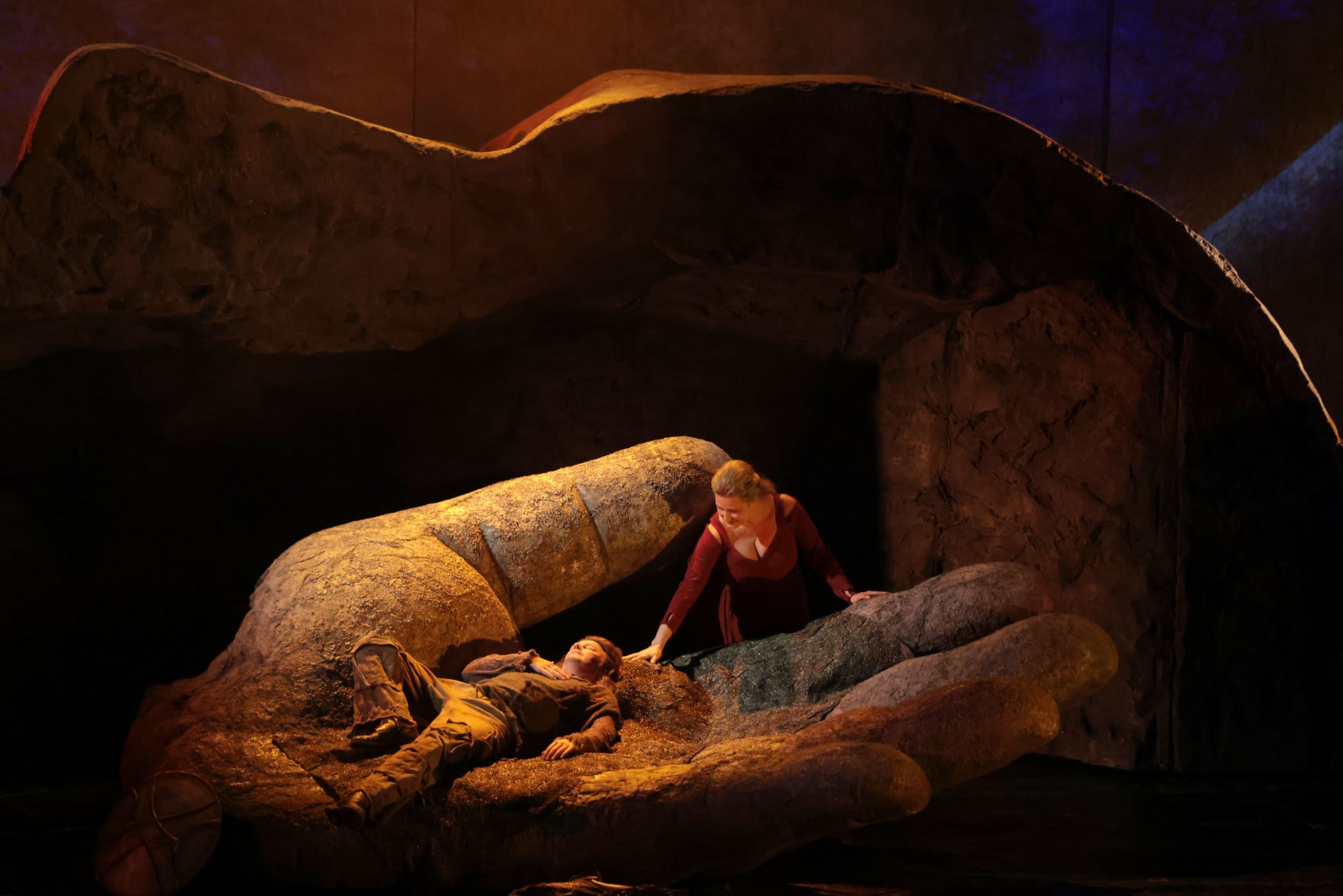 Camilla Nylund (Brünnhilde) and Klaus Florian Vogt (Siegfried) &copy; Brescia e Amisano | Teatro alla Scala