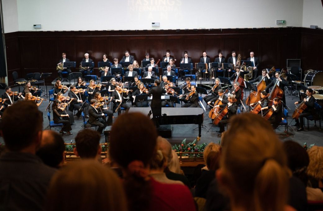The Royal Philharmonic Orchestra perform at Hastings International Piano Competition &copy; Peter Mould