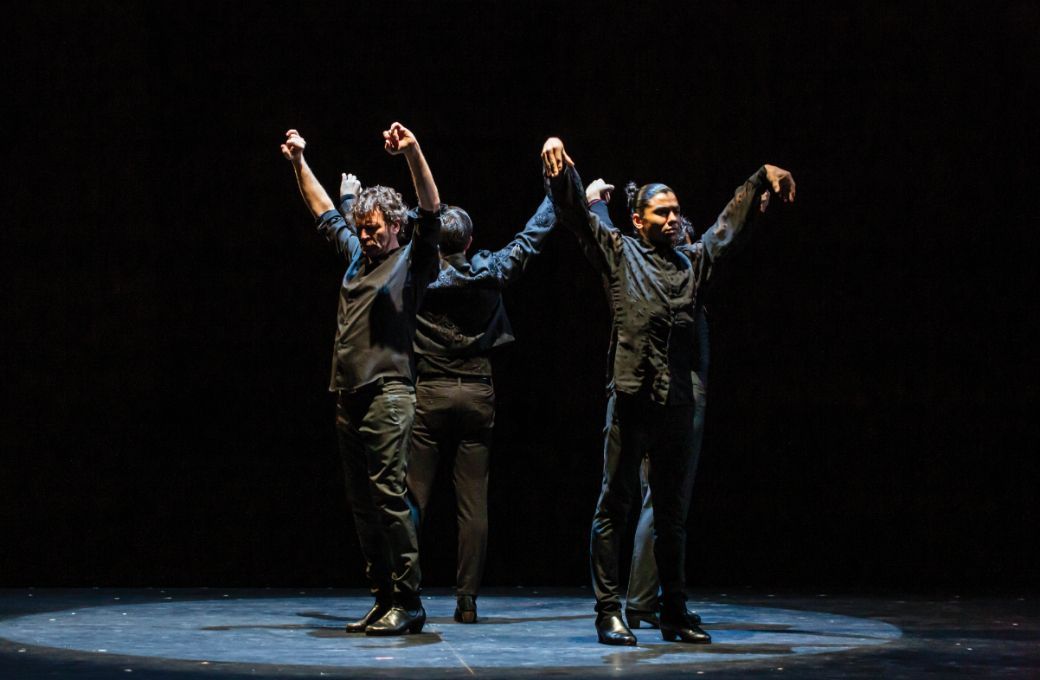 Juan Ogalla, Salva de Mar&iacute;a, Gabriel Matias and Jes&uacute;s Helmo in <i>Irrationalities</i> &copy; Jesse Rodkin