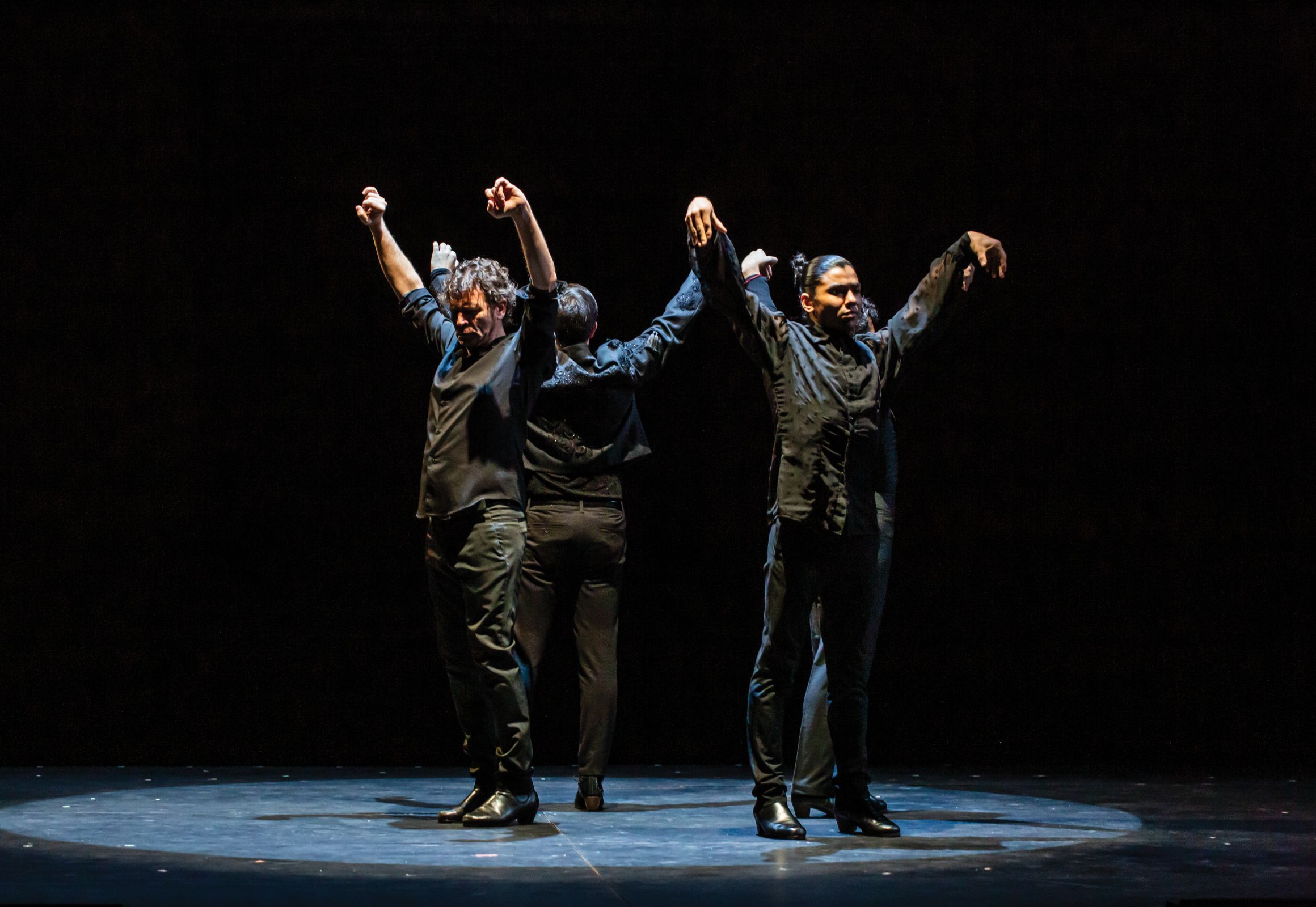 Juan Ogalla, Salva de María, Gabriel Matias and Jesús Helmo in <i>Irrationalities</i> © Jesse Rodkin