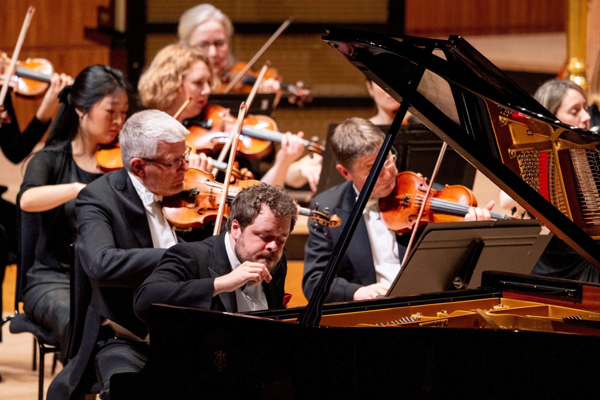 Benjamin Grosvenor and the Royal Philharmonic Orchestra &copy; Sarah Louise Bennett