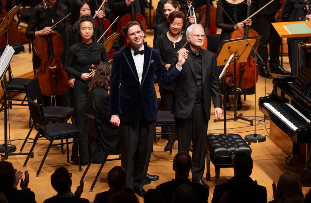 V&iacute;kingur &Oacute;lafsson, John Adams and the Los Angeles Philharmonic &copy; Elizabeth Asher
