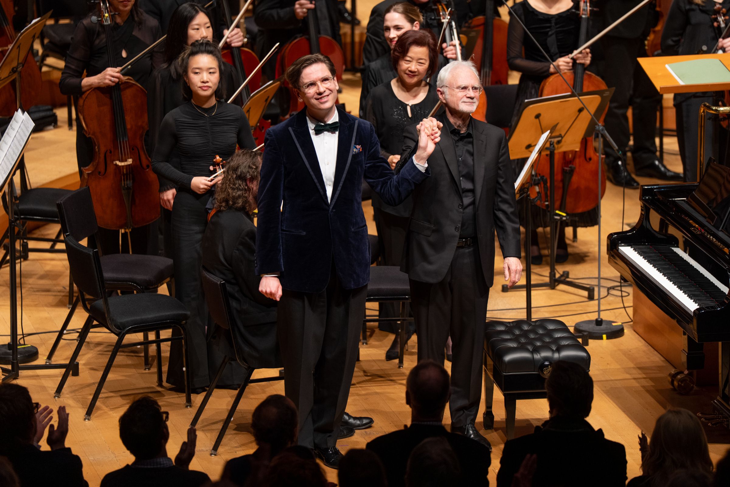 Víkingur Ólafsson, John Adams and the Los Angeles Philharmonic &copy; Elizabeth Asher