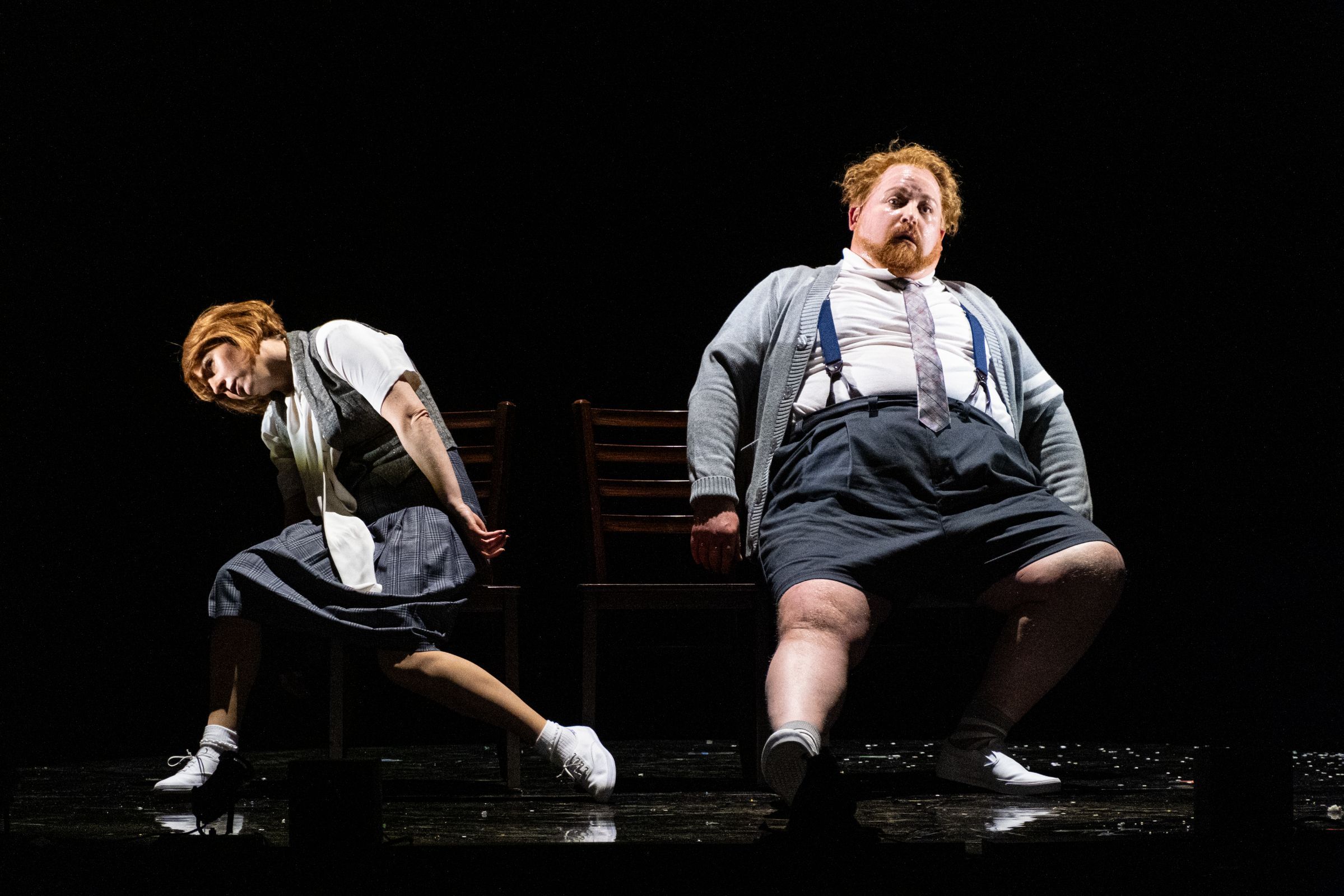 Kiera Duffy and Nicky Spence (Sue’s college classmates) © Ray Bailey