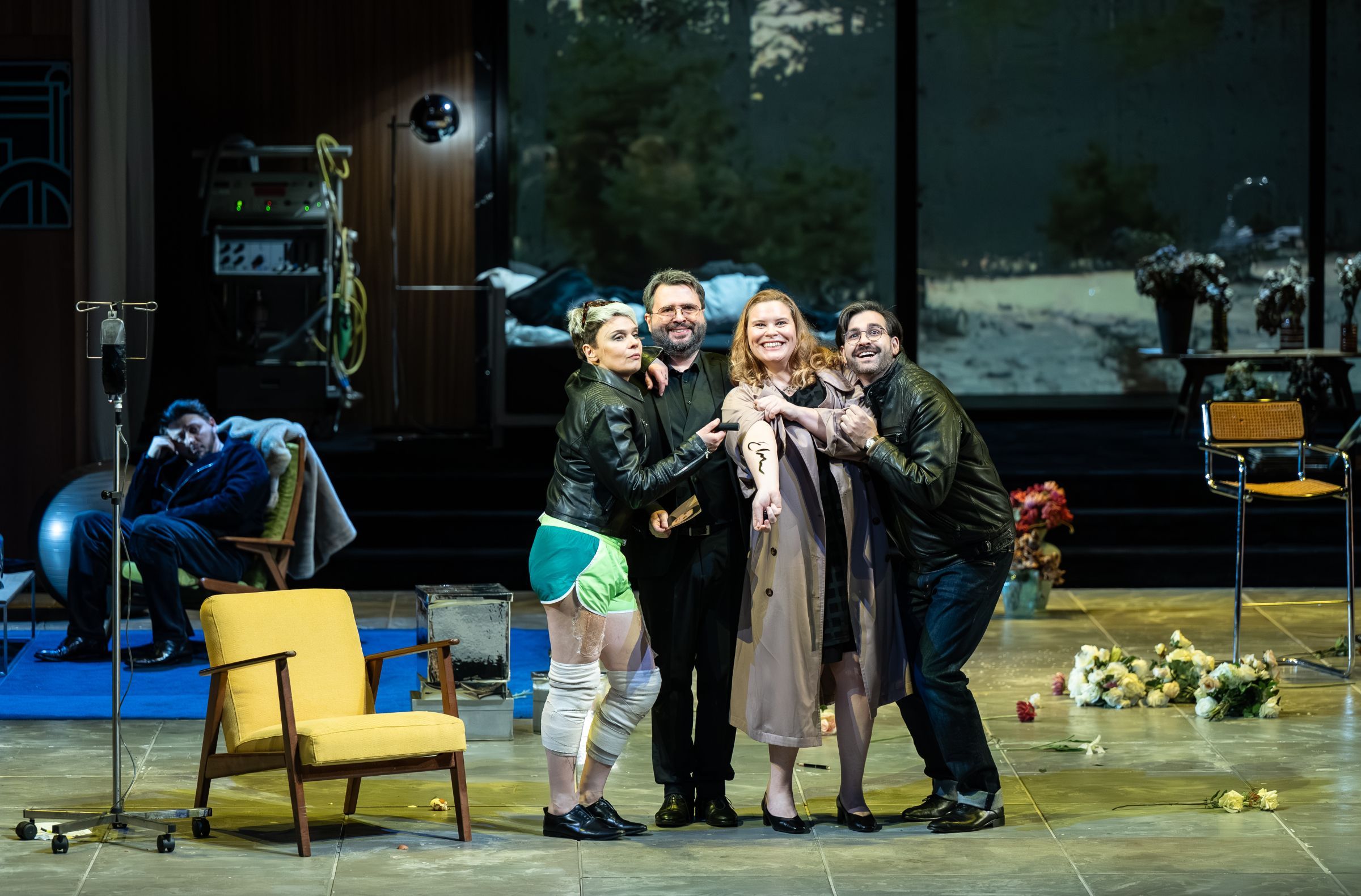 Aušrinė Stundytė, Denys Pivnitsky (Albert Gregor), Marie-Andrée Bouchard-Lesieur, Florian Panzieri &copy; Frédéric Iovino