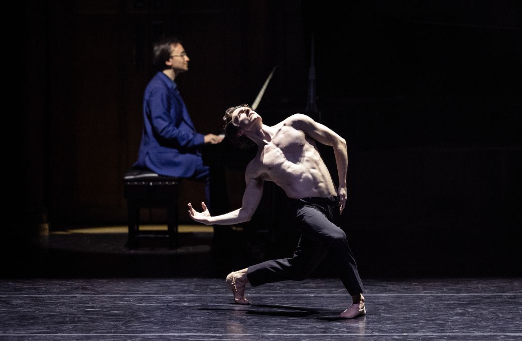 Viktor Erik Emanuel and Joshua Junker in Junker&rsquo;s <i>324a</i> &copy; Deborah Jaffe