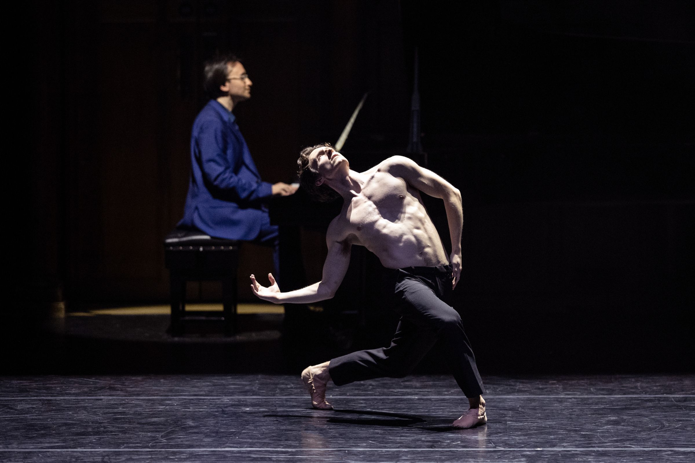 Viktor Erik Emanuel and Joshua Junker in Junker’s <i>324a</i> &copy; Deborah Jaffe