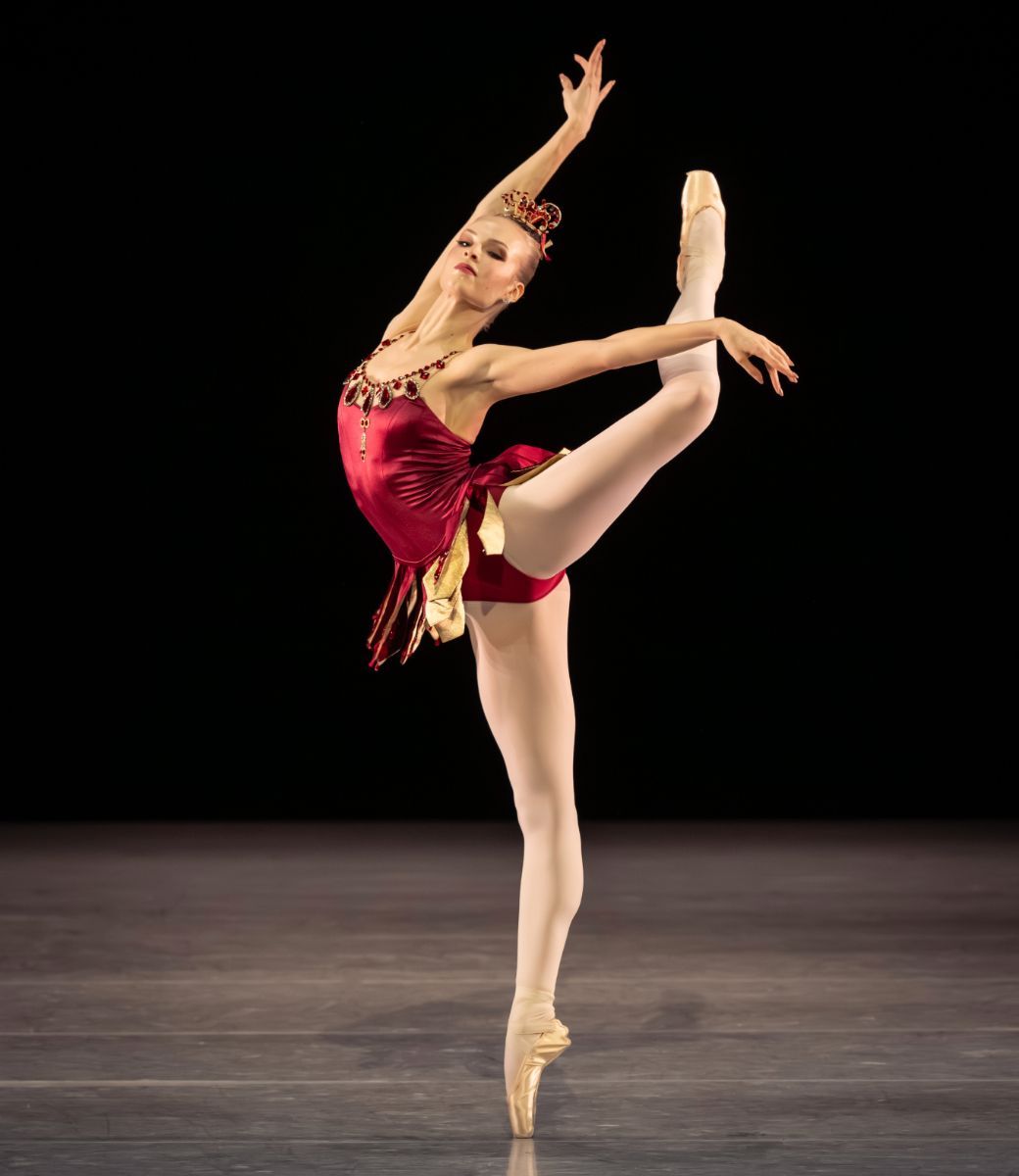 Milda Luckuté in <i>Rubies</i> © Wiener Staatsballett | Ashley Taylor