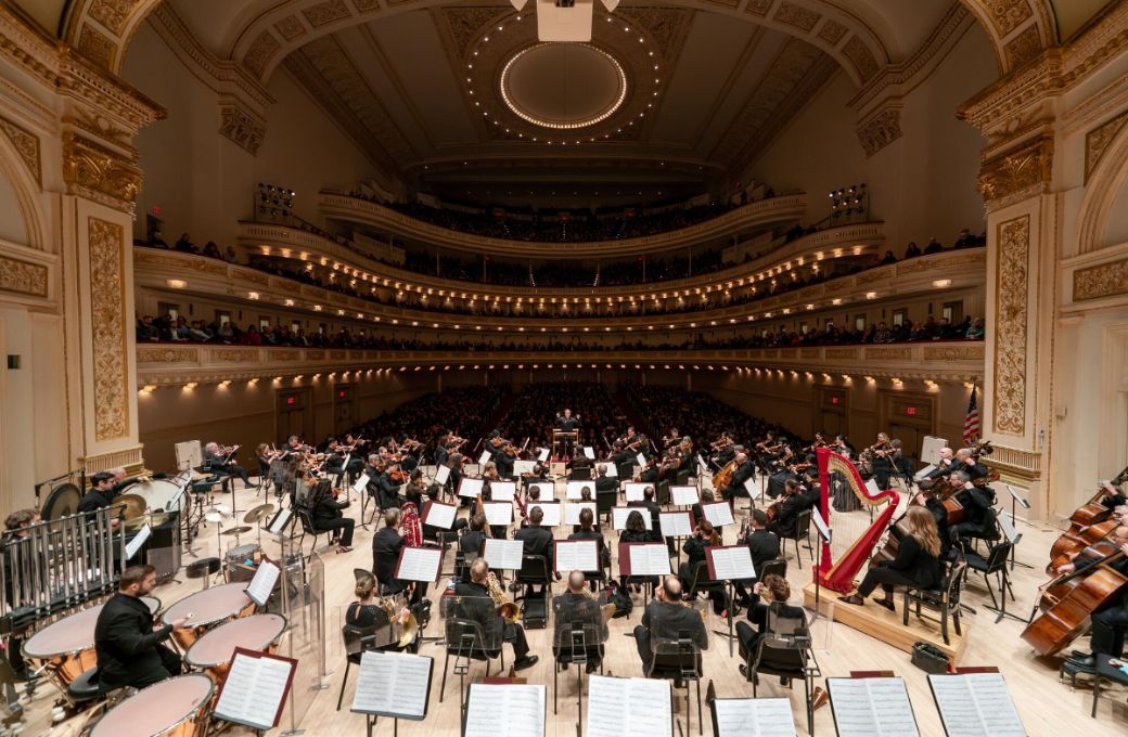 Yannick Nézet-Séguin conducts the Met Orchestra © Jennifer Taylor