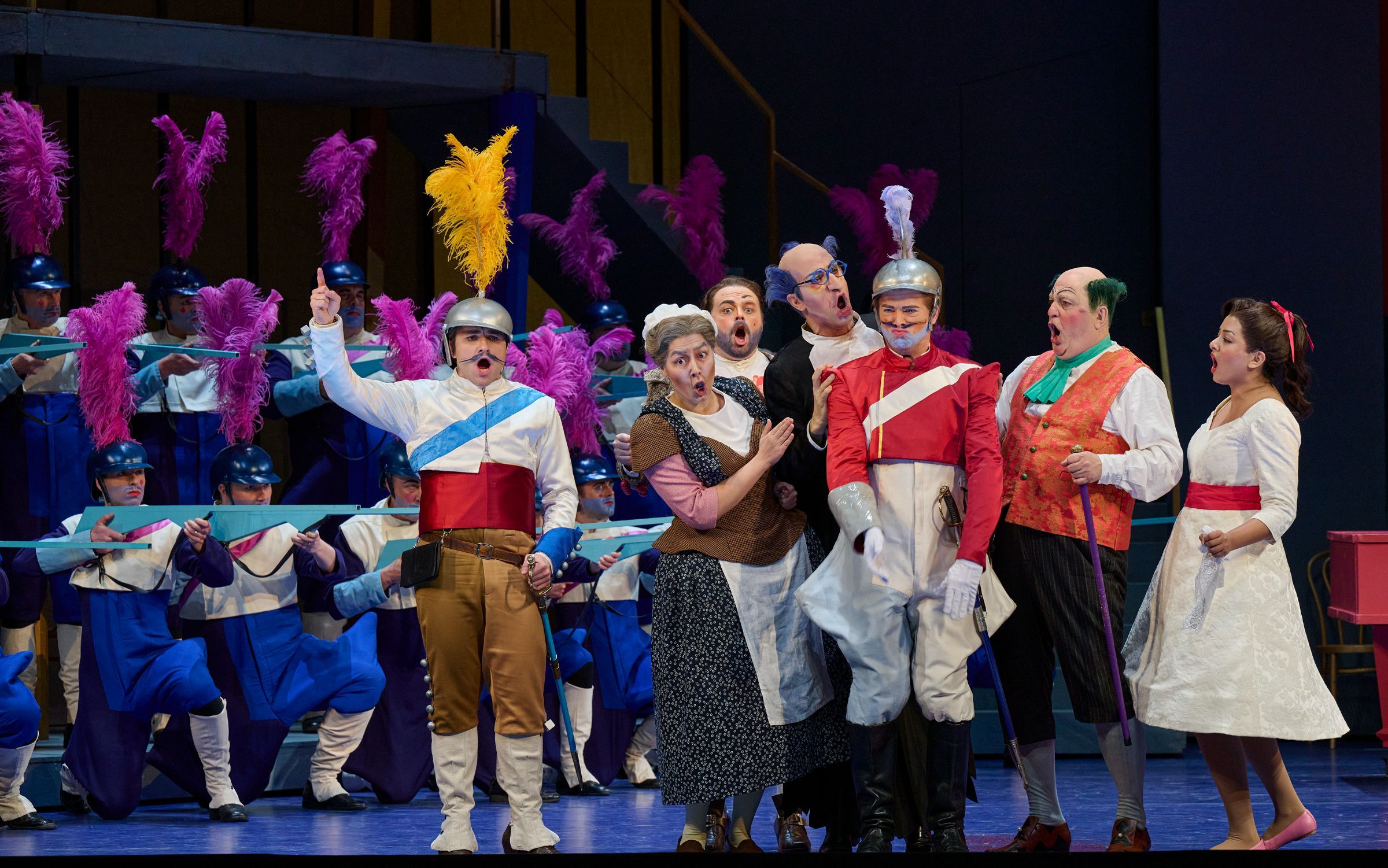 The cast of <i>The Barber of Seville</i> &copy; Michael Cooper