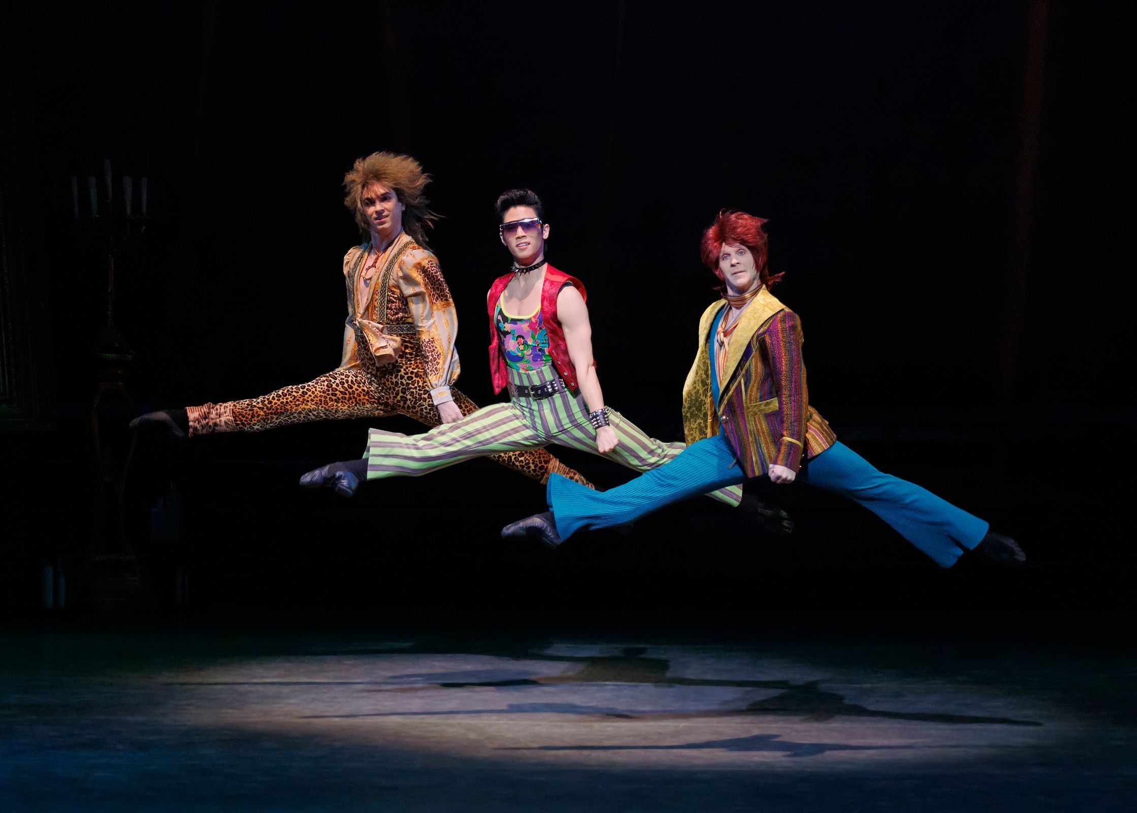 David Gabriel, KJ Takahashi and Daniel Ulbricht in Alexei Ratmansky's <i>The Naked King</i> © Erin Baiano