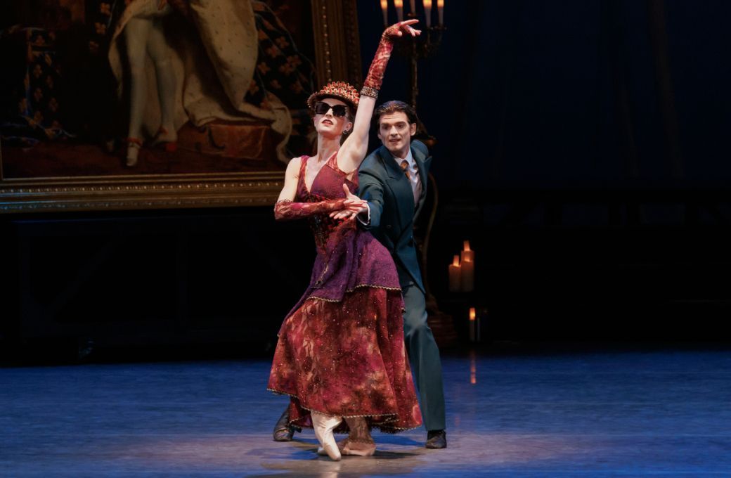 Miriam Miller and Peter Walker in Alexei Ratmansky’s <i>The Naked King</i> © Erin Baiano