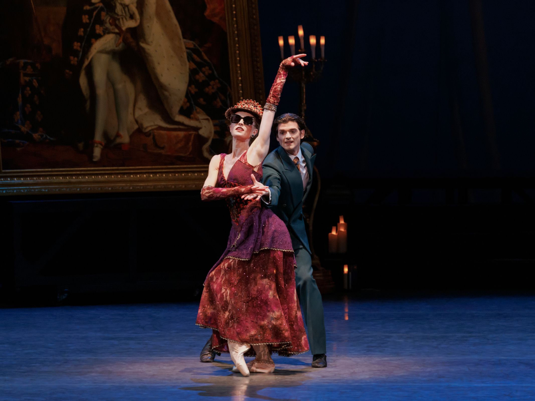 Miriam Miller and Peter Walker in Alexei Ratmansky’s <i>The Naked King</i> © Erin Baiano